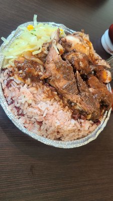 Jerk chicken small $11