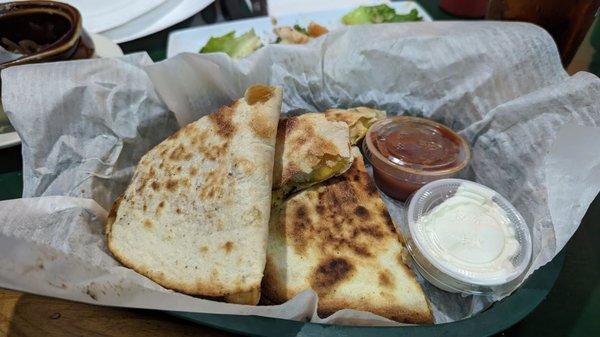 Chicken quesadilla