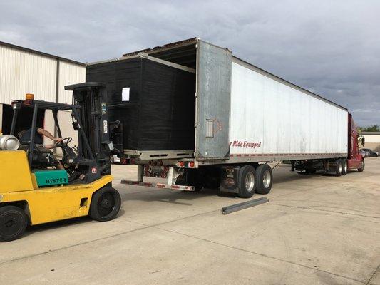 The containers work well for long distance moves as they can be loaded onto vans and shipped nearly anywhere in the country.