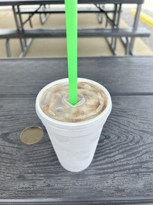 Mocha cappuccino milkshake