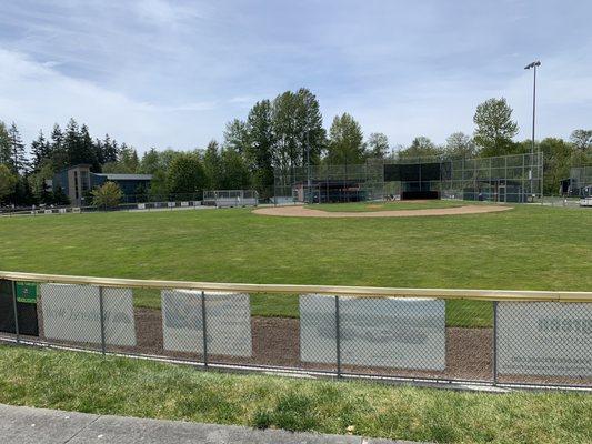 Baseball field.