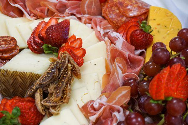 Cheese, Fruit & Charcuterie Board