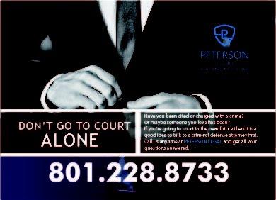 Peterson Legal marketing postcard