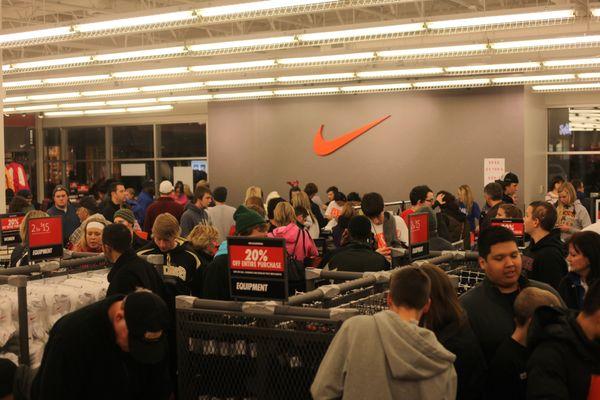 NIKE Factory Store! Big savings for the whole family! Several truck loads of NIKE shoes, active wear, accessories and more, arrive weekly!