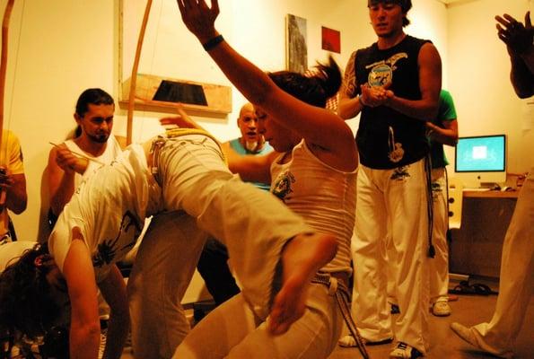 Miudinho: An game/style of Capoeira. Players create flowing movements within small space.