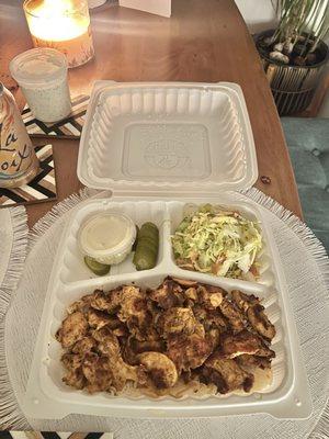 Chicken Shawarma Plate