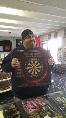 New Winmau Blade 5s leaving the store for Christmas