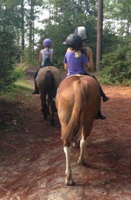 Take a ride in the 3000 acre Moss foundation across the street