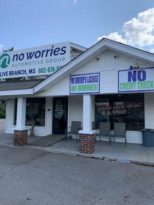 No Worries Automotive Group - Olive Branch. Used car dealership, buy here pay here