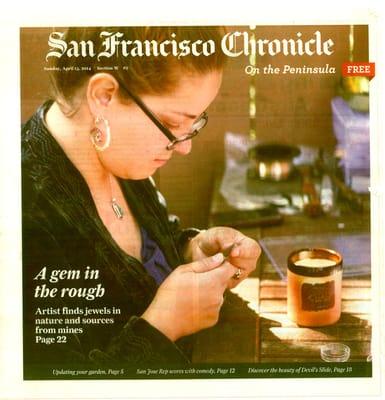 the cover of a recent SF Chronicle magazine