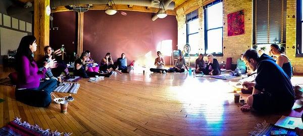 yoga teacher training. yumy ayurvedic workshop.