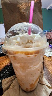 Caramel frappe