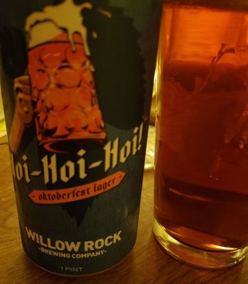 Very good Marzden beer by Willow Rock!