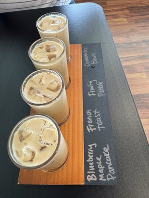 Iced Latte Flight