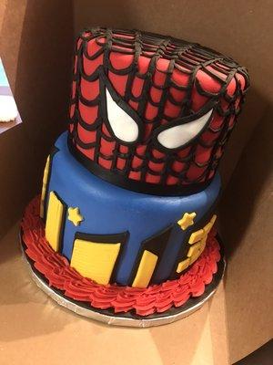 Spider-Man cake