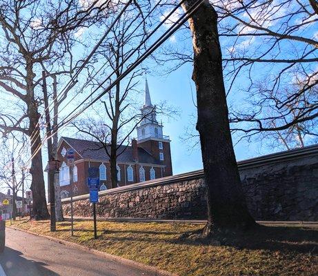 Trinity Episcopal "Old Swedes" Church -- exterior, built 1784