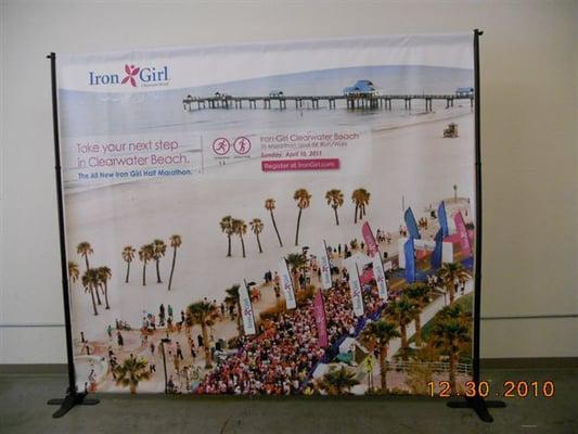 telescoping banner stands, great for step and repeat banners