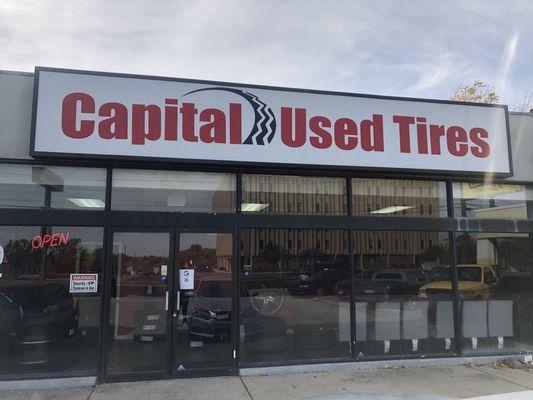 Capital Used Tires store front