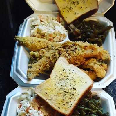 Fried Whiting Fish Plate!