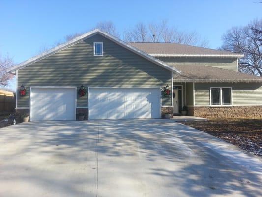 This is a 3000 sq ft energy-efficient home we built last year for a long-time client. They heat and cool it comfortably for l...