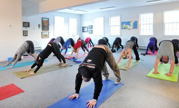 group and private yoga classes