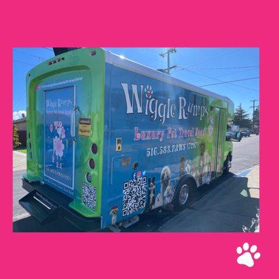 We can come to you! We pull right in front of your home or work place to groom your fur babies!