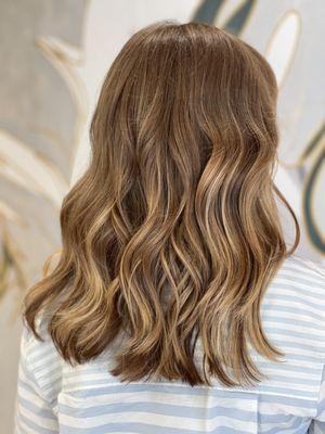 Balayage highlights