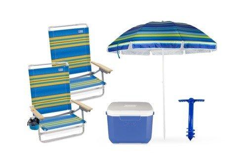 Beach Basics Package
 Visit our website for pricing and booking! https://cherrygrovebeachg­ear.com/rentals