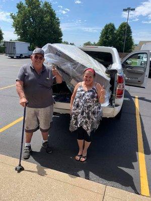 Bonnie saved big yesterday!! She bought a mattress 80% off the retail price! Call Matt today at 502-727-6257