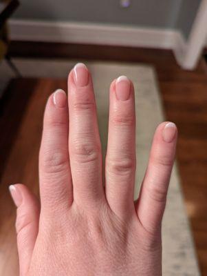 French dip manicure