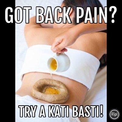 An extremely effective treatment for back, neck and knee pain!