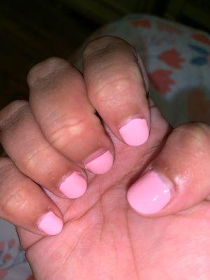 Gel manicure