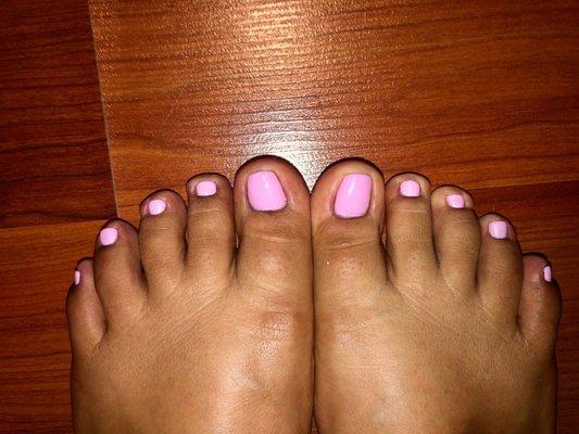 Pedicure nails