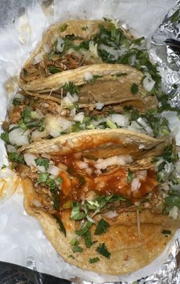 Chicken tacos