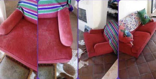 Upholstery Cleaning Sofa and Chair