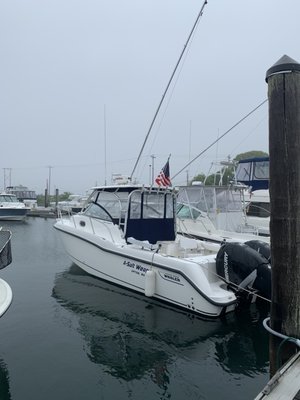 My Boston Whaler Nauset Marine will never see again.