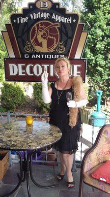 Glad Irina's Closet is so close to my fine vintage shop, Decotique!