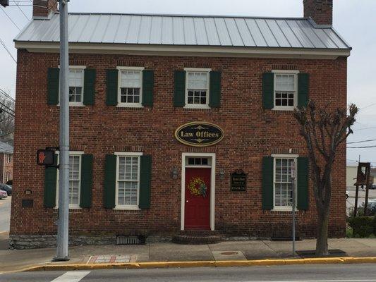 The Bell House in downtown Mount Sterling. Also locally referred to as "the old jail."