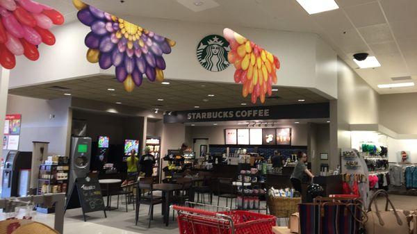 Starbucks inside Target