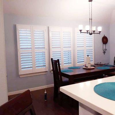 Hidden tilt shutters