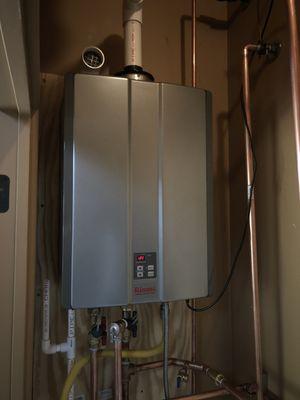 Tankless water heater continued