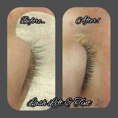 Lash Lifting and Tinting!