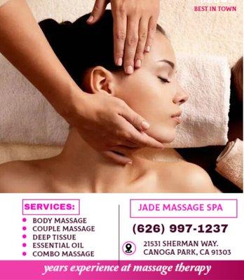 A traditional Swedish massage utilizing a system of techniques specially created to relax muscles by
applying pressure to inc...