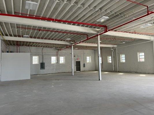 #5 is 4500 SF of space with Sprinkler System, new 200 amp box