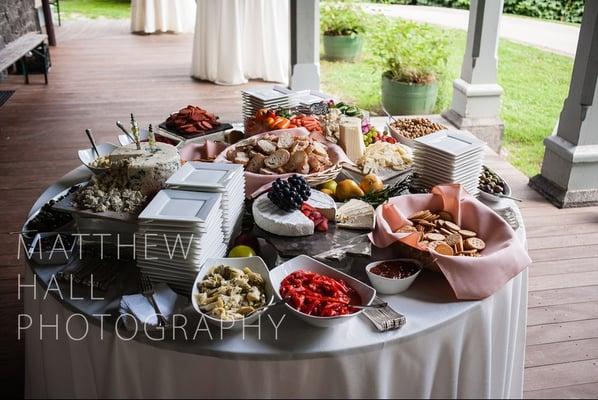 Our fabulous cheese display