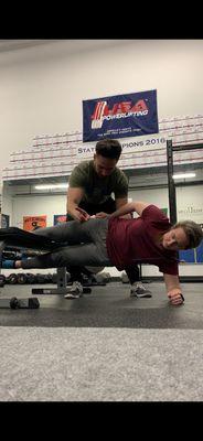 Pelvic stability work