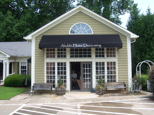 Aladdin Home Decorating, Custom workroom for draperies and upholstery.