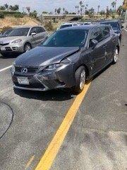 Car accident at 110 Freeway