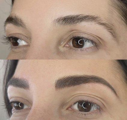 Microblading/microshading