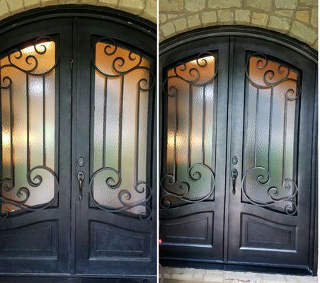 Iron Door Refinish